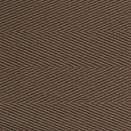 Cotton Herringbone - Rhino Brown C17