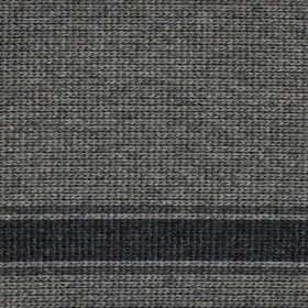 Cotton Broad Stripe - Charcoal CS08