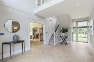 Entrance hard flooring